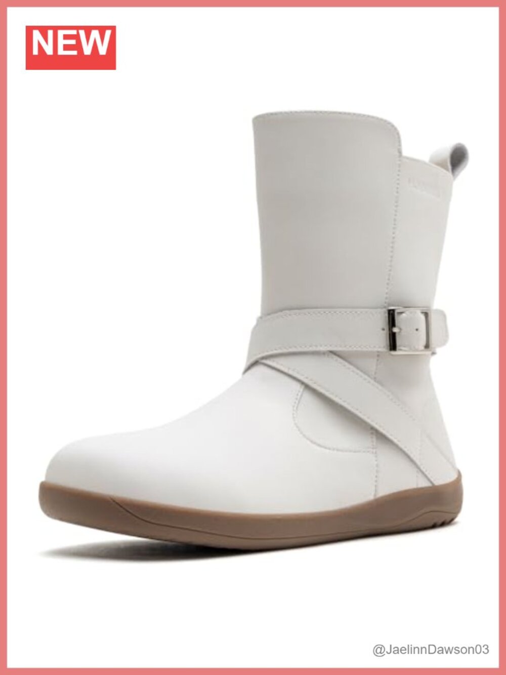 Wide Toe Box Zero Drop Leather Ankle Booties Side Zip Fall Boots